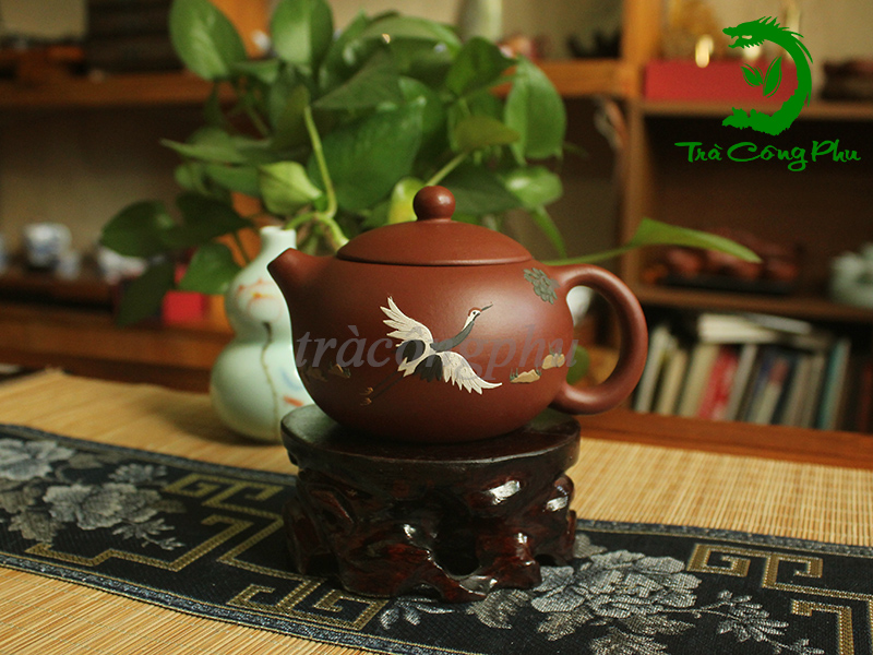 Ấm Tử Sa Tây Thi Tùng Hạc Diên Niên - ATS1133
